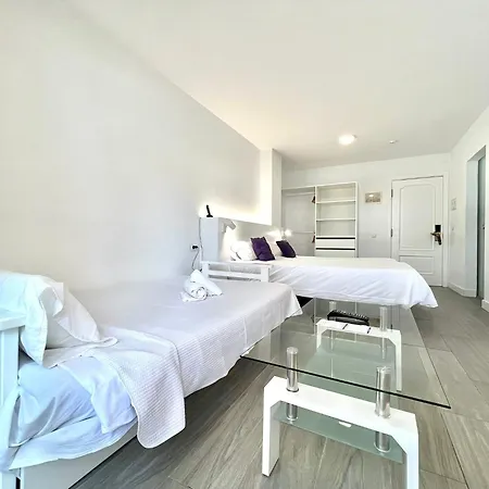 Reformed Studio With Wifi, Pool, At 250m From Playa Jardin In Διαμέρισμα *