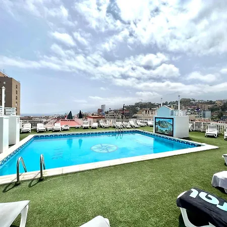 Reformed Studio With Wifi, Pool, At 250m From Playa Jardin In Διαμέρισμα